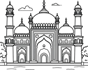 Lucknow’s iconic architecture. Includes the Rumi Darwaza’s Mughal gateway, Bara Imambara 