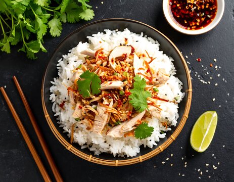 Delicious chicken and rice dish