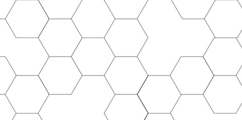 Geometric abstract hexagon technology background.. Abstract honeycomb background.. Vector illustration of hexagons pattern, Creative idea for medical technology or science design.	