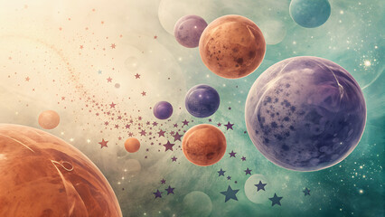 3d rendered illustration of the planet