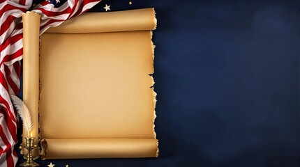 4th of July Background with Space for Your Message