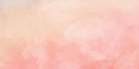 Abstract Sunset Orange Watercolor Background with Flowing Ink Strokes and Gentle Gradient Effects. Warm Orange and Tangerine Watercolor Wash with Smooth Blended Layers and Subtle Paper Texture