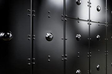 High-shine aluminum texture for UI background