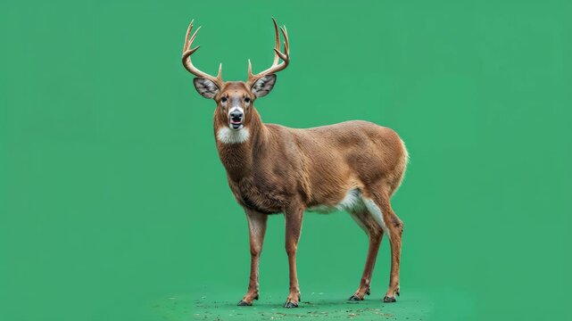 크로마, 동물, 워킹, 사슴, chroma, animal, walking, deer