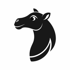 vector image of a horse