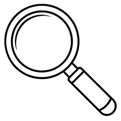 vector magnifying glass