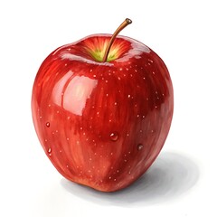 apple isolated on white