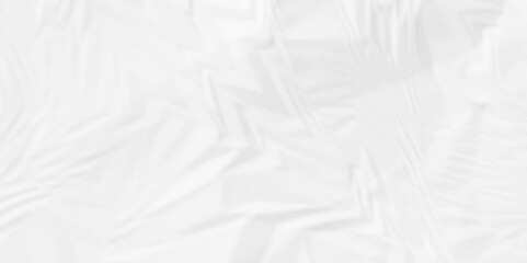 Crumpled paper Blank white crumpled and creased paper poster.	
