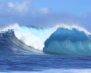 Powerful ocean wave (7)