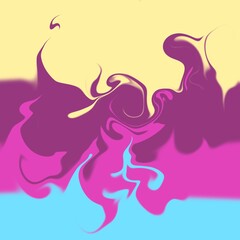 the three gradient colors background	
