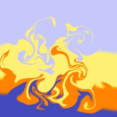 the three gradient colors background	
