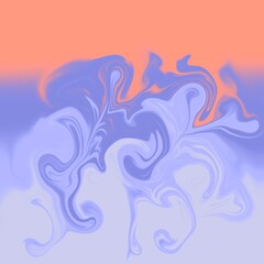 Fototapeta premium four colors distorted background