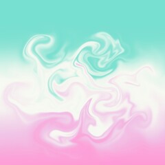 four colors distorted background