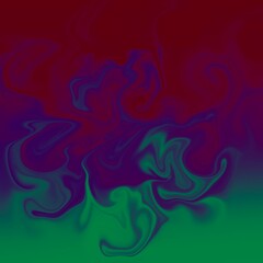 four colors distorted background