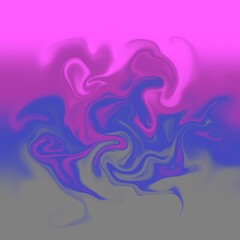 four colors distorted background