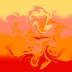 four colors distorted background