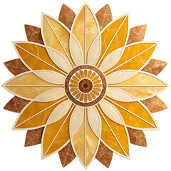 Elegant marble flower clipart with timeless artistic charm.