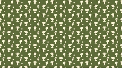 Seamless vector pattern golf design