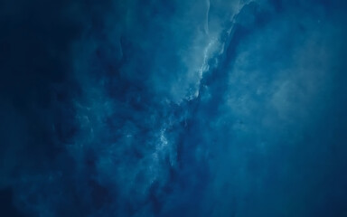 Deep Blue Abstract Texture &ndash; Ocean Currents and Celestial Inspiration.