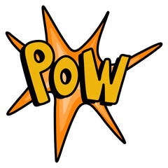 Comic Book Expression Element Illustration Set 