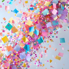 colorful confetti background