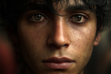 Fototapeta premium portrait of human