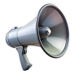 Powerful Metallic Megaphone: Announcement, Marketing, Public Speaking