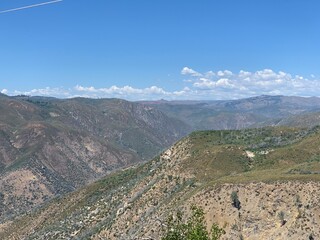 view from the mountain