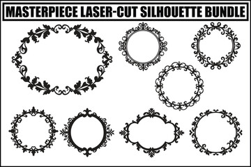 Obraz premium Masterpiece Laser-Cut Frame Bundle