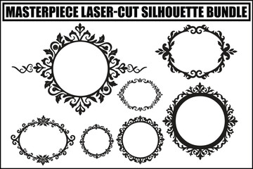 Obraz premium Masterpiece Laser-Cut Frame Bundle