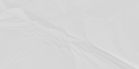 White fabric background. white crumpled paper background texture pattern overlay. wrinkled high resolution arts craft and Seamless white crumpled paper.	
