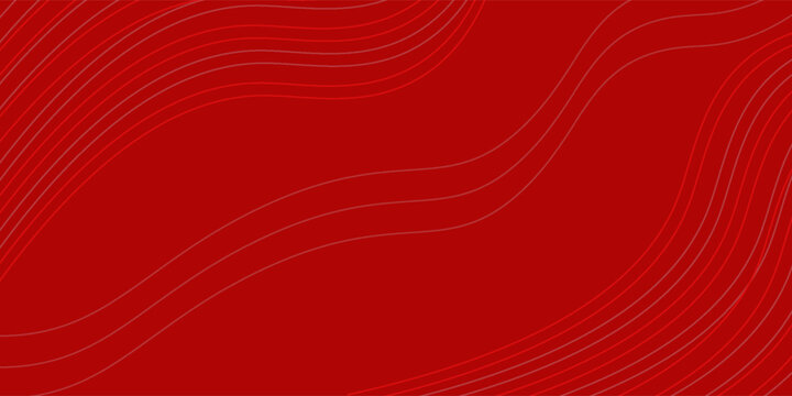 abstract red baground with curves. vector illustration