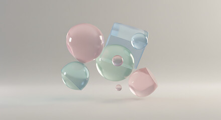 Obraz premium pink and blue pills