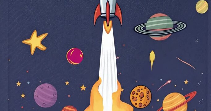 space animation video,appolo video,animation video