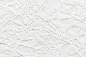 Obraz premium Authentic crumpled paper texture with intersecting creases forming random geometric lines, grunge background effect, photo overlay or poster design