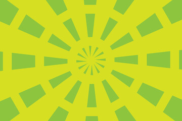 Vintage pop art green background. Banner vector illustration