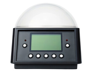 Fototapeta premium Digital Multifunction Power Meter Display Unit on a transparent background