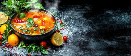 Delicious and Aromatic Vegetable Soup A Culinary Delight