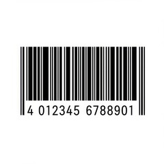 Generic black and white bar code illustration