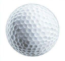 golf ball isolated on white