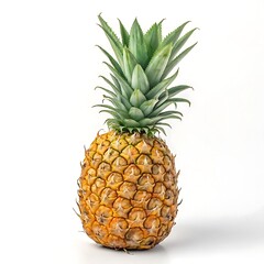 pineapple on white background