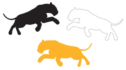 vector illustration of a tight 