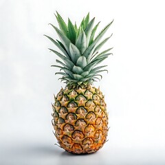 pineapple on white background
