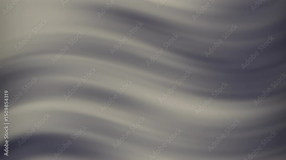 Poster soft, blurred waves of light and shadow create a smooth abstract pattern in muted gray tones, abstra