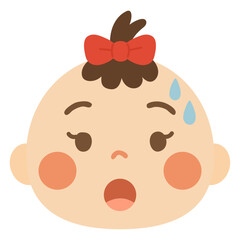 감정표현아기얼굴