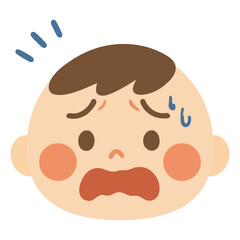 감정표현아기얼굴