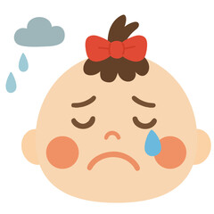 감정표현아기얼굴