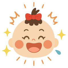 감정표현아기얼굴