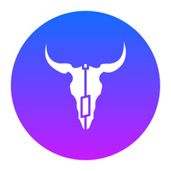 Bull Skull Icon