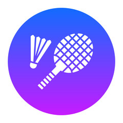 Badminton Icon